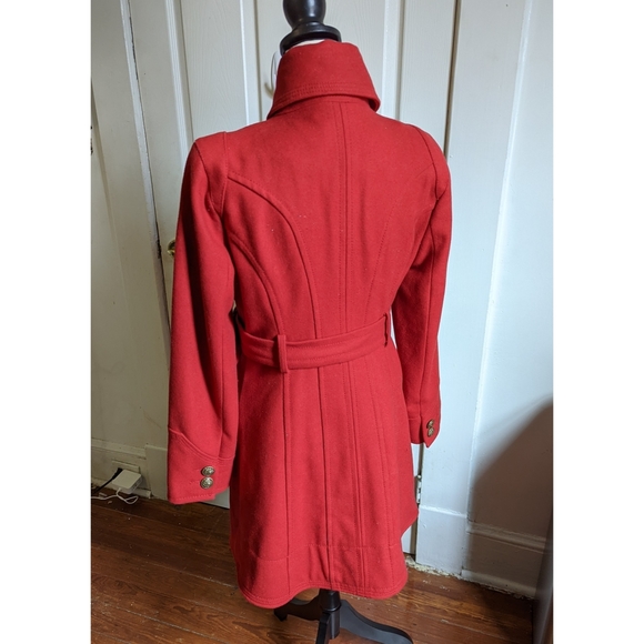 Worthington vintage Women's Red Peacoat Small/Med - Picture 2 of 2